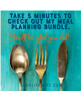 Take 5 Minutes to Check Out My Meal Planning Bundle. You'll Be Glad You Did!