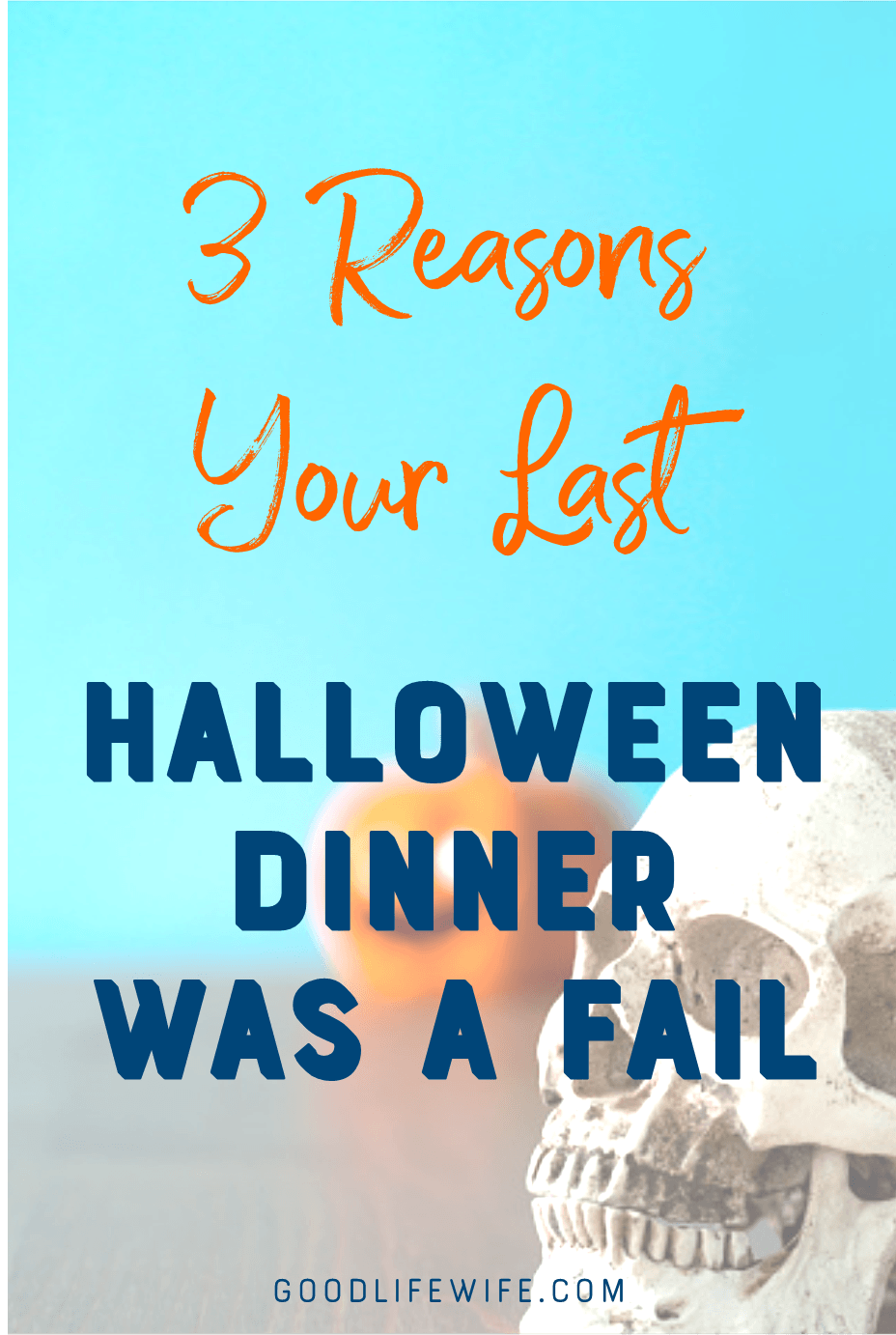 Keep it simple with a no fail Halloween dinner.