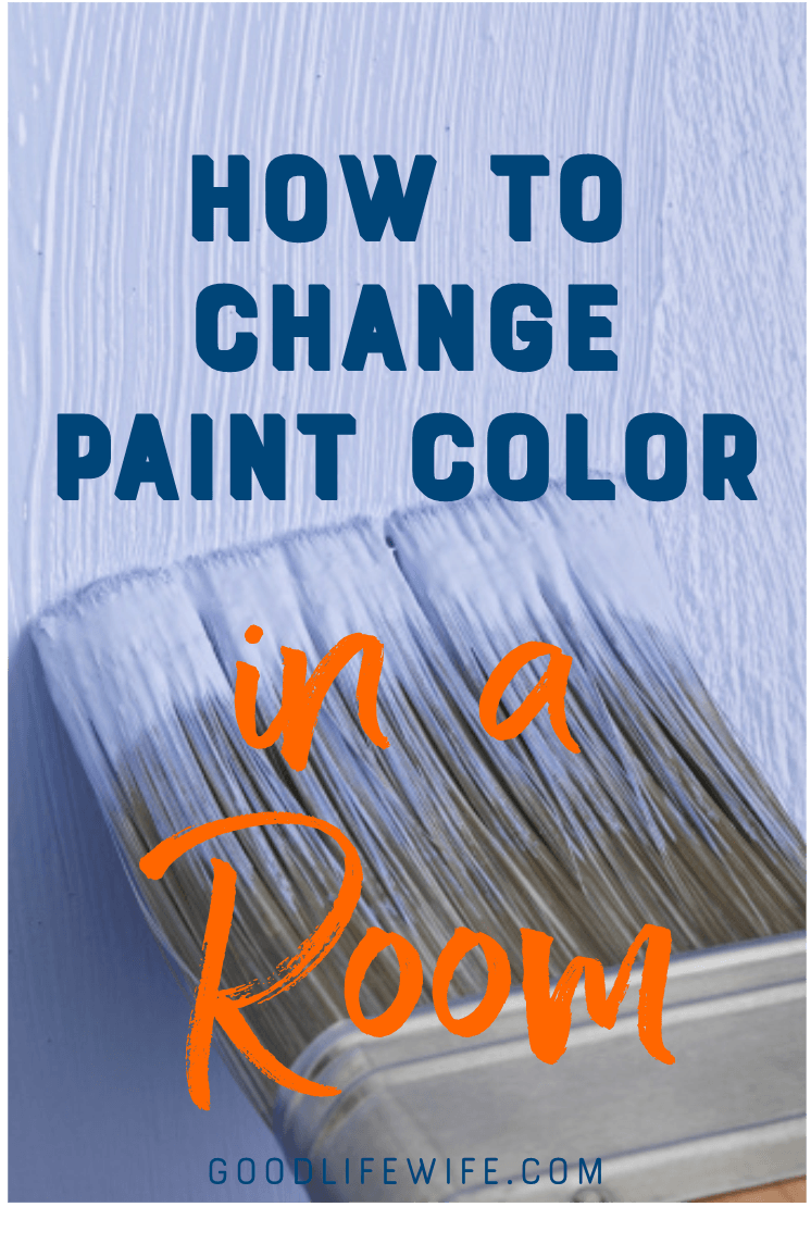 Wondering how to change paint color in a room?