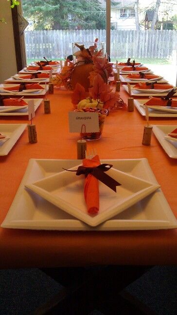 Set a beautiful Thanksgiving table this year.