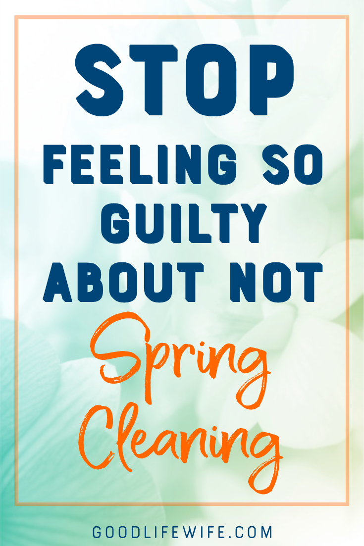 How to give up spring cleaning for good. Tips on keeping your home clean, organized and tidy every day so you don't have to spend hours at a time deep cleaning.