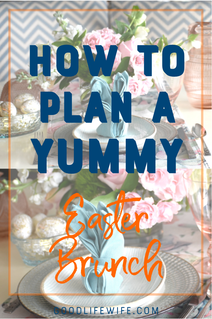 How to plan a yummy Easter brunch menu! Tips on setting a pretty table and hosting a lovely family meal.