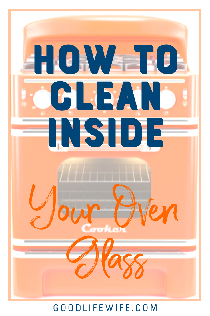 Want to know how to clean INSIDE your oven glass? Here's some tips to make it easier.