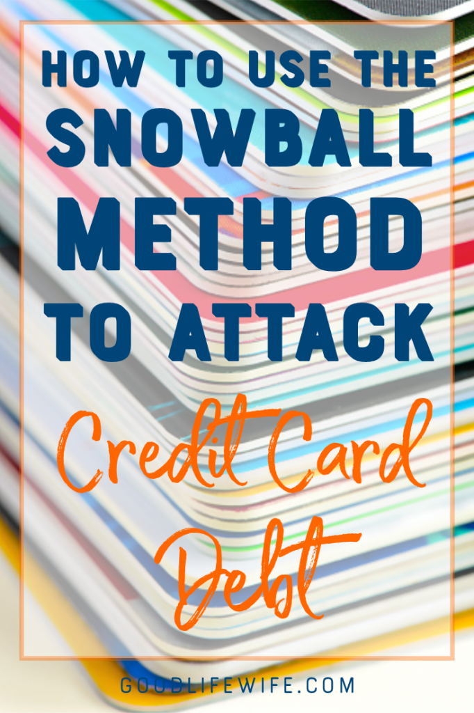 How to Attack Credit Card Debt - Free Worksheet | Good Life Wife