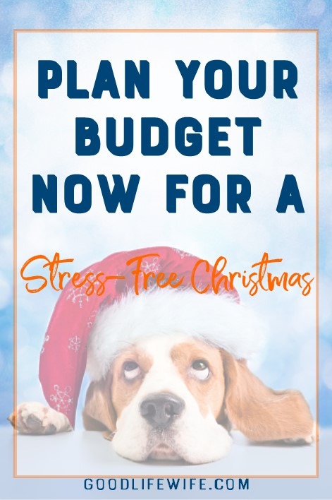 Have a stress-free Christmas by making a realistic budget now!